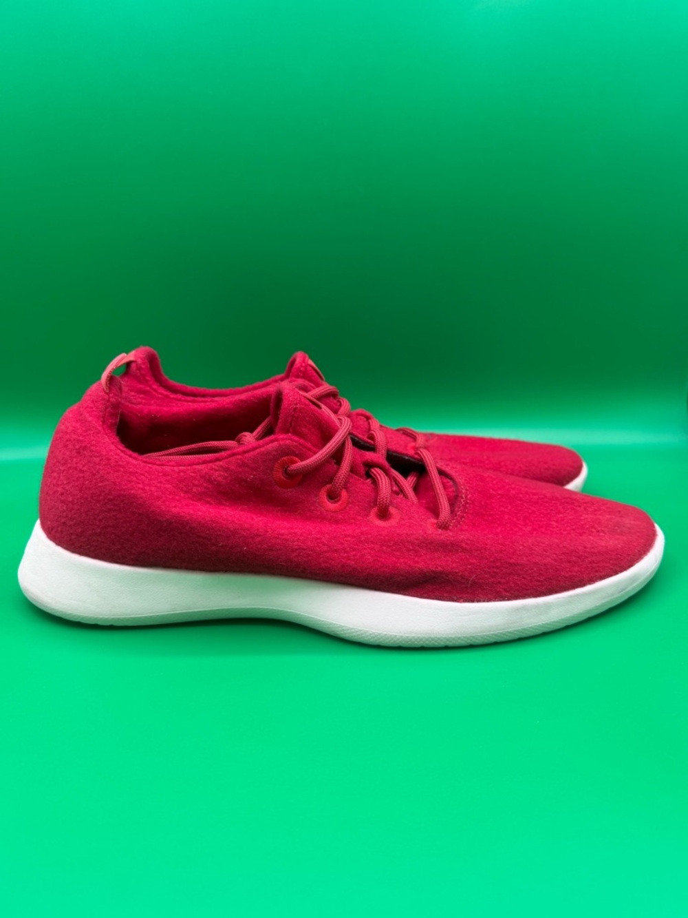 Allbirds Wool Men’s Runner Sneakers Limited Edition Orchard Cream Sole SZ 12